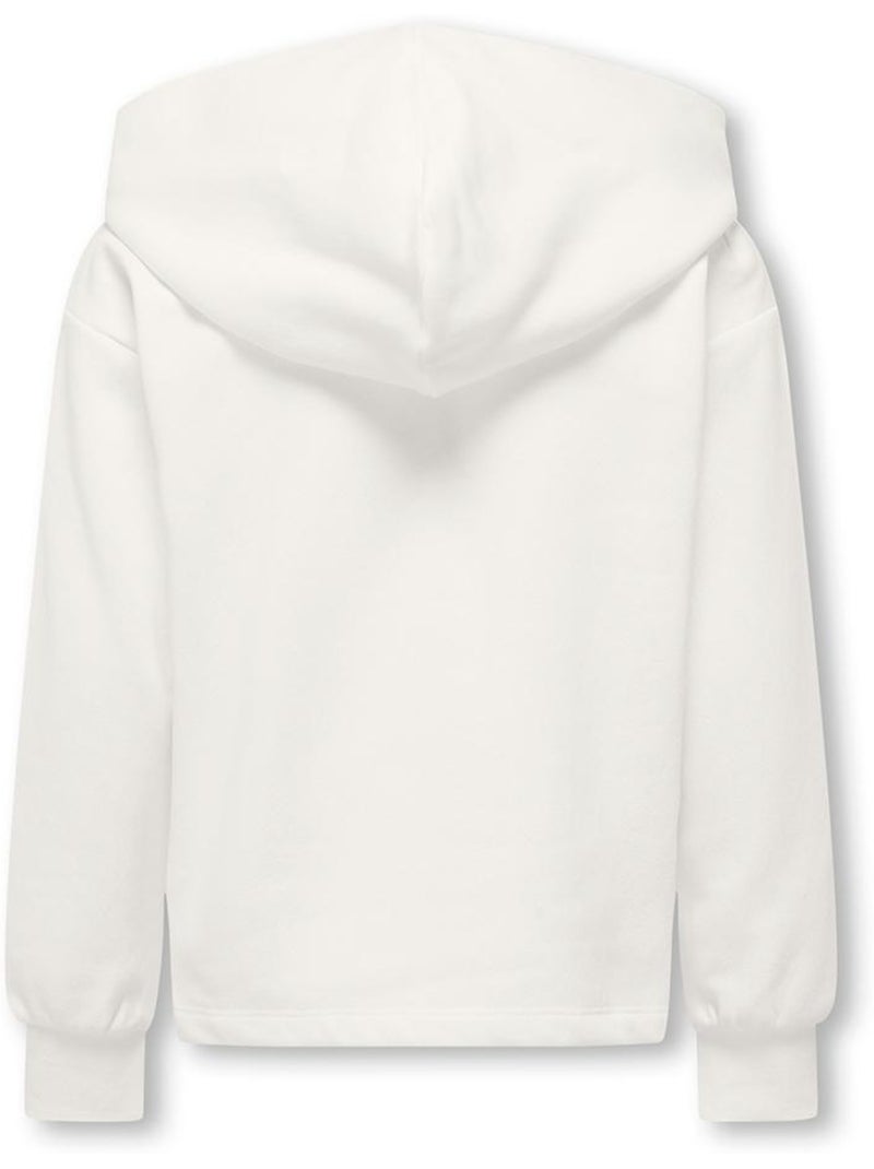 Sweat Creme para Menina Kids ONLY Wendy Ecru - Kiabi