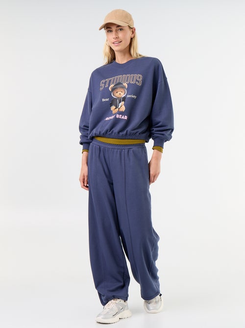 Sweat crop top - Kiabi