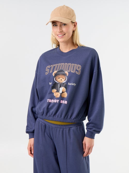 Sweat crop top - Kiabi