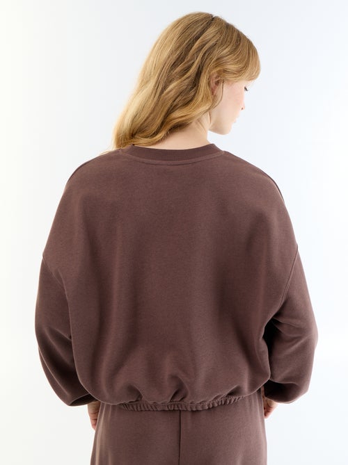 Sweat crop top - Kiabi
