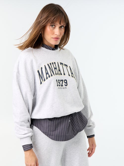 Sweat crop top - Kiabi