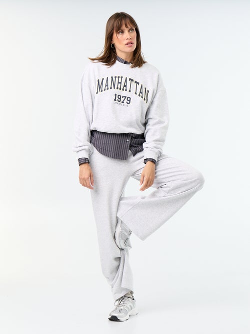 Sweat crop top - Kiabi