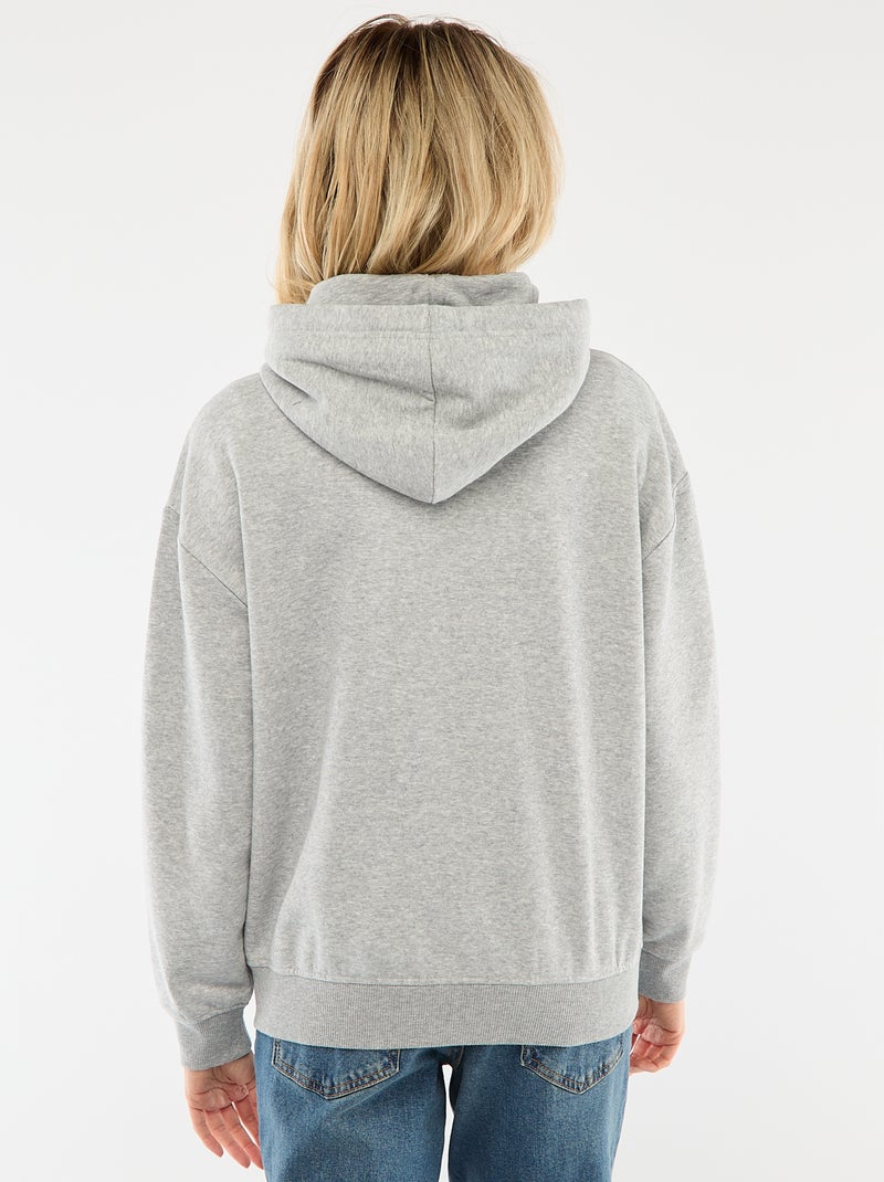 Sweat de amamentação com capuz Branco - Kiabi