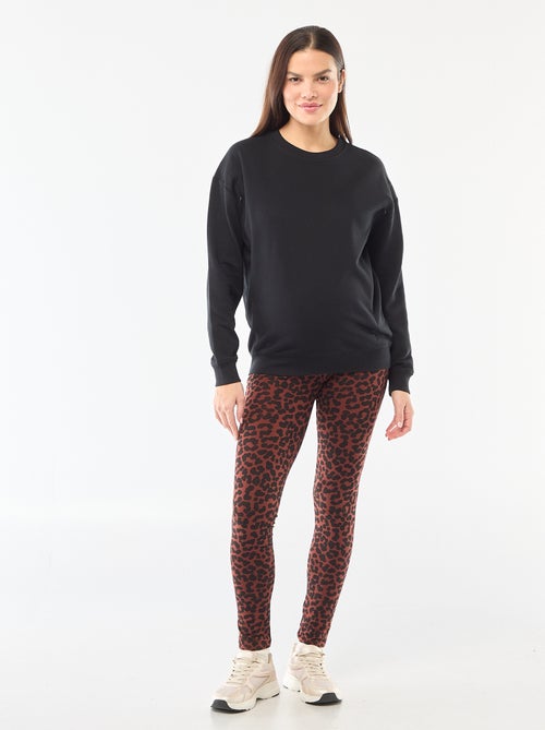 Sweat de amamentação em moletom - Kiabi