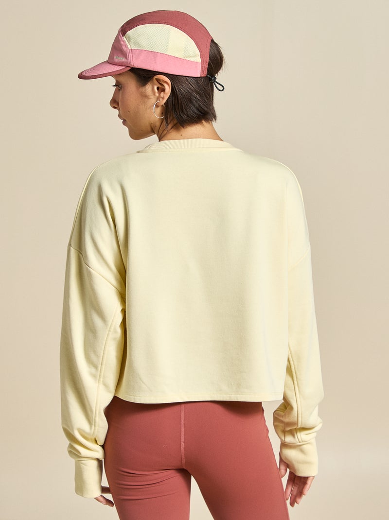 Sweat de desporto - (ekstract) Amarelo - Kiabi