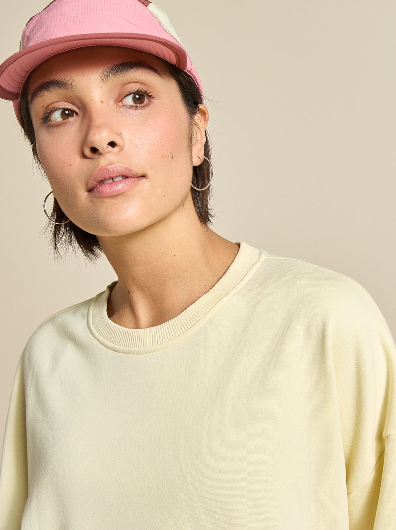 Sweat de desporto - (ekstract) Amarelo - Kiabi