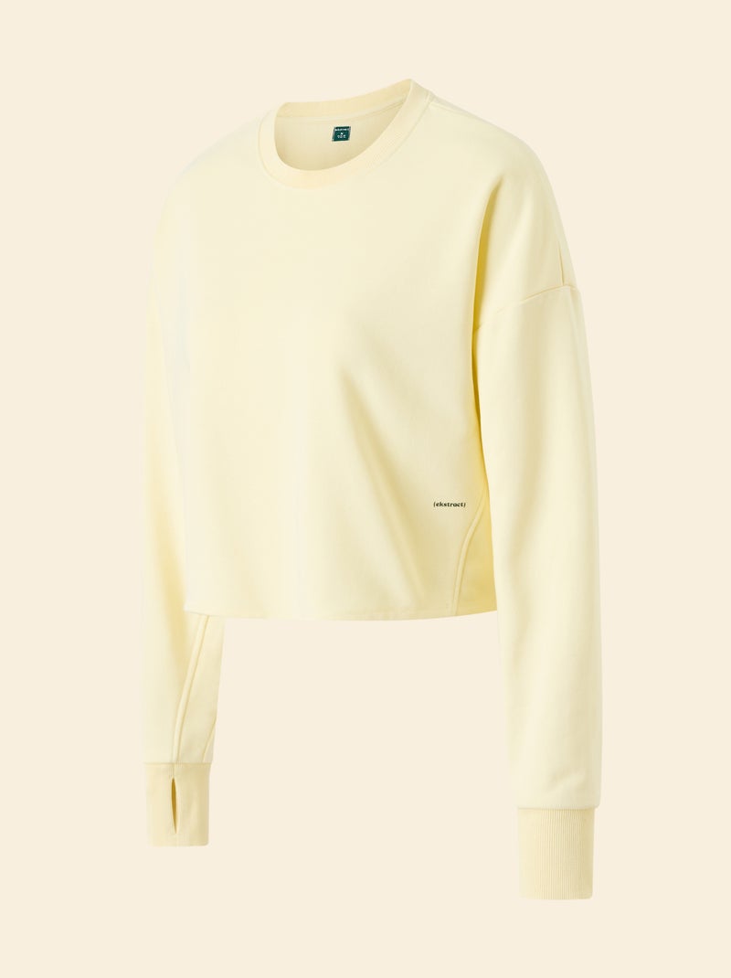 Sweat de desporto - (ekstract) Amarelo - Kiabi