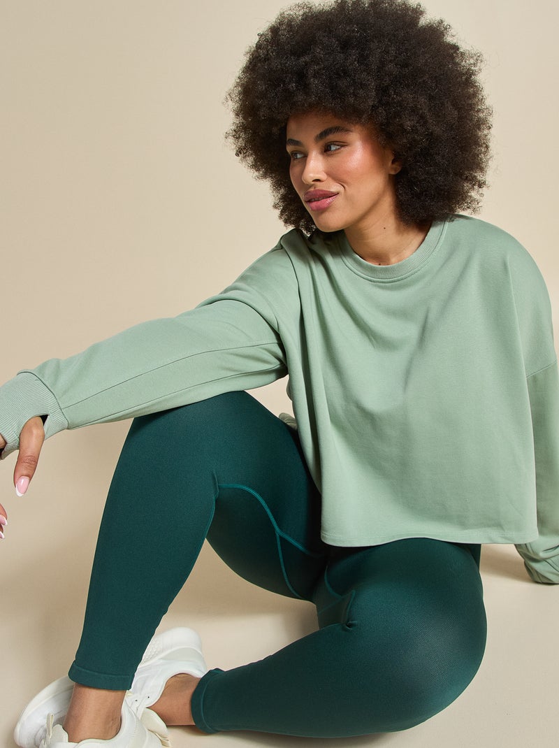 Sweat de desporto - (ekstract) Verde - Kiabi