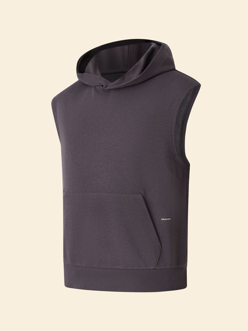 Sweat de desporto sem mangas - (ekstract) Preto - Kiabi
