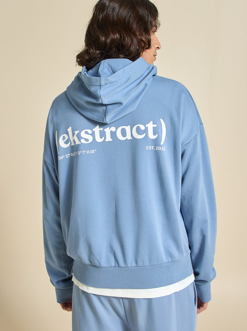 Sweat de desporto unissexo - (ekstract) Azul - Kiabi
