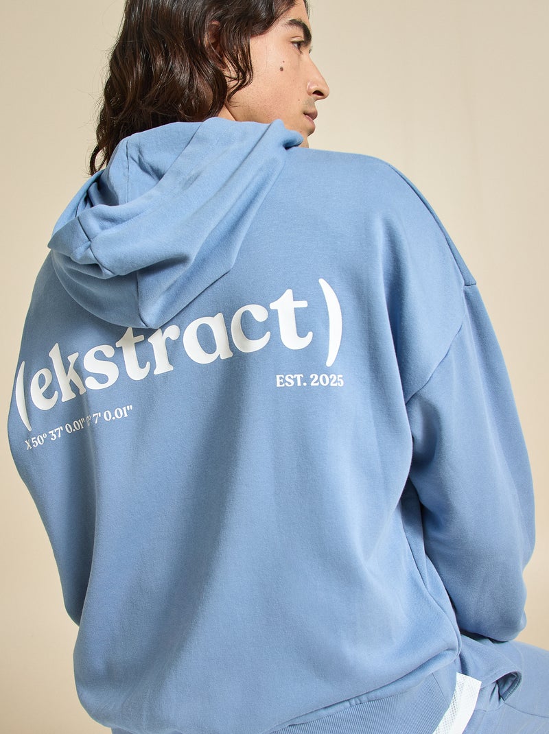 Sweat de desporto unissexo - (ekstract) Azul - Kiabi