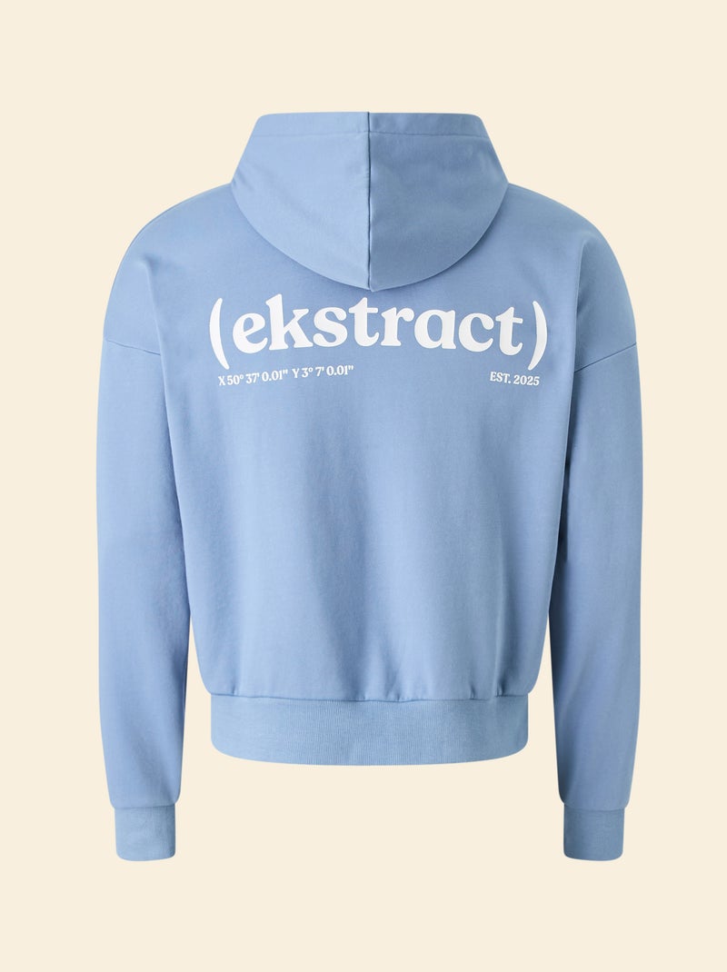 Sweat de desporto unissexo - (ekstract) Azul - Kiabi