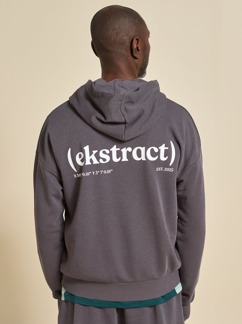 Sweat de desporto unissexo - (ekstract) Preto - Kiabi