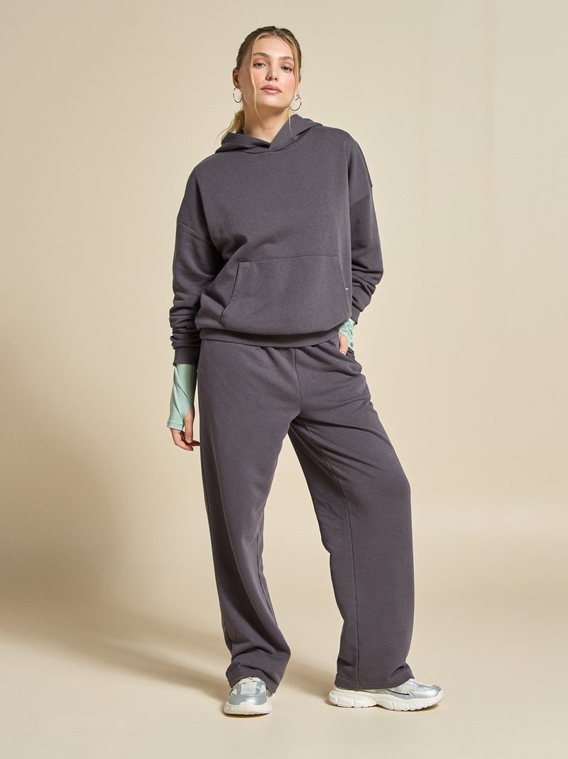 Sweat de desporto unissexo - (ekstract) Preto - Kiabi