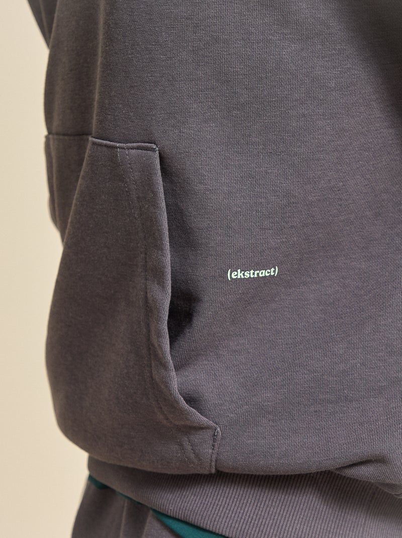 Sweat de desporto unissexo - (ekstract) Preto - Kiabi