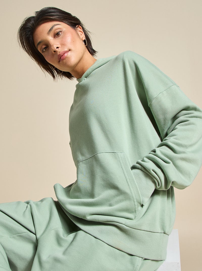 Sweat de desporto unissexo - (ekstract) Verde - Kiabi