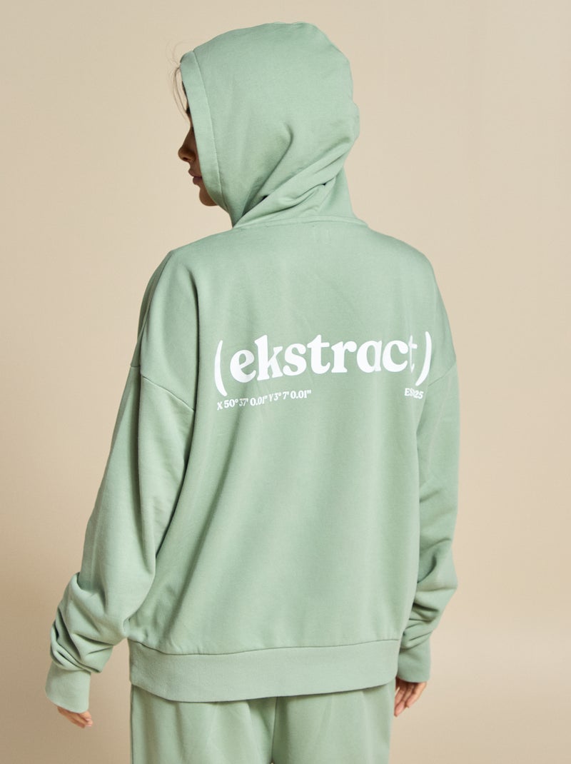 Sweat de desporto unissexo - (ekstract) Verde - Kiabi