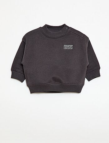 Sweat de gola redonda brother and sister