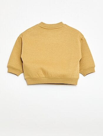 Sweat de gola redonda Brother & Sister