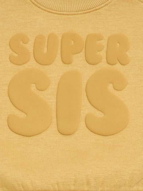Sweat de gola redonda Brother & Sister - Kiabi