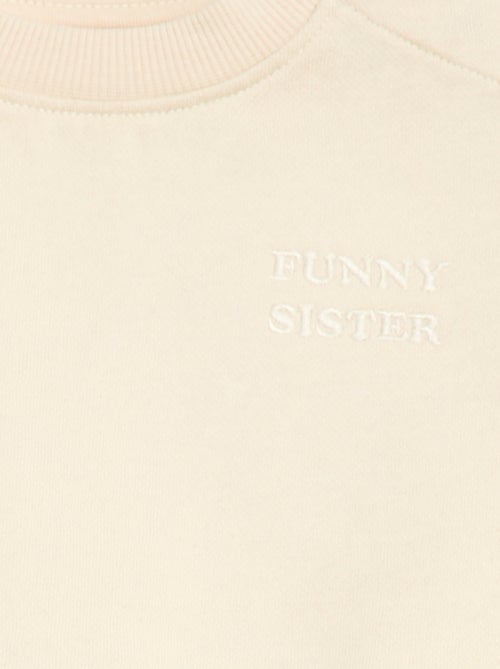 Sweat de gola redonda Brother & Sister - Kiabi