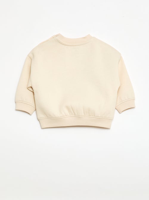 Sweat de gola redonda Brother & Sister - Kiabi
