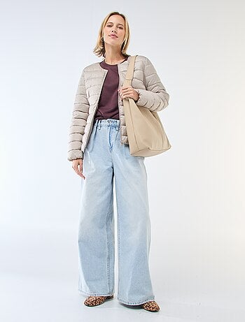 Sweat de gola redonda em french terry liso