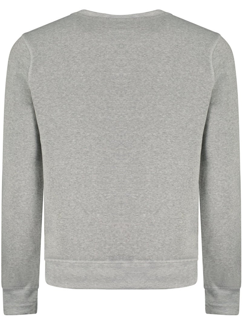 Sweat de gola redonda ganteak – canadian peak Cinza claro - Kiabi