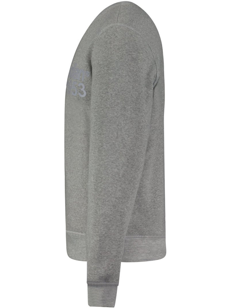 Sweat de gola redonda ganteak – canadian peak Cinza claro - Kiabi