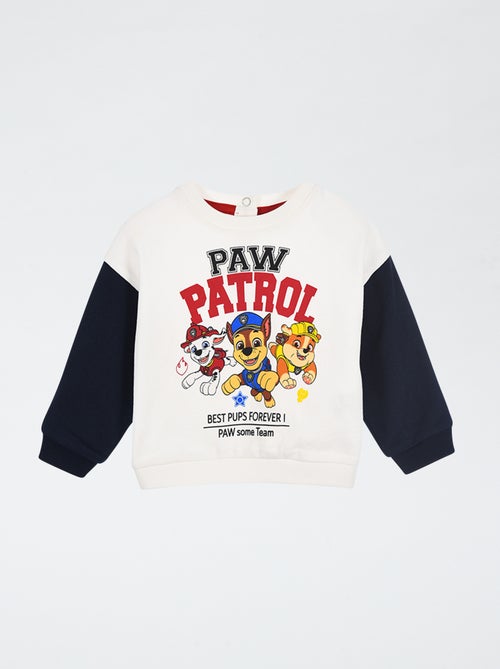 Sweat de gola redonda 'Patrulha Pata' - Kiabi