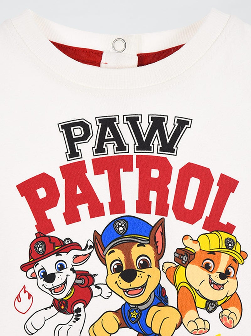 Sweat de gola redonda 'Patrulha Pata' Azul - Kiabi