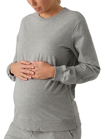 Sweat de Gravidez Cinzento para Mulher Mamalicious 20018951