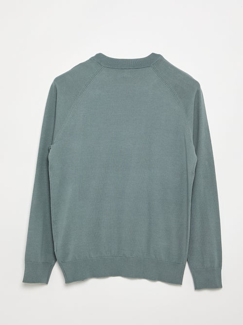 Sweat de malha - Fácil de vestir - Kiabi Sweat de malha - Fácil de vestir - Kiabi