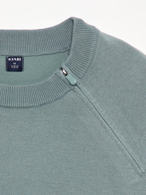 Sweat de malha - Fácil de vestir - Kiabi Sweat de malha - Fácil de vestir - Kiabi