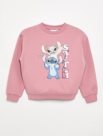 Sweat de manga comprida 'Disney' 'Stitch & Angel'