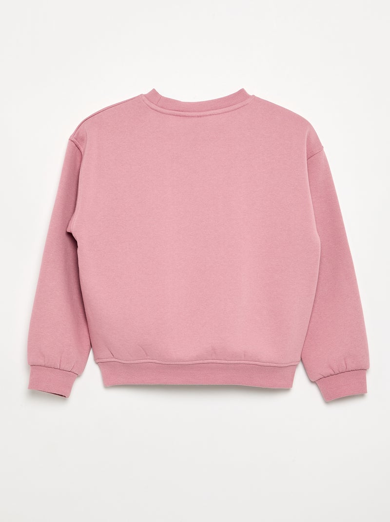 Sweat de manga comprida 'Disney' 'Stitch & Angel' Rosa - Kiabi