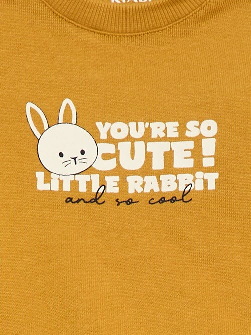 Sweat de Moletom Leve com Estampa - Kiabi