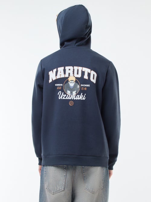Sweat de moletom 'Naruto' com capuz - Kiabi
