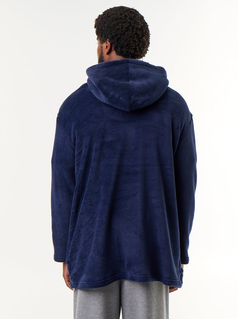 Sweat de Natal com capuz 'O Grinch' Azul - Kiabi