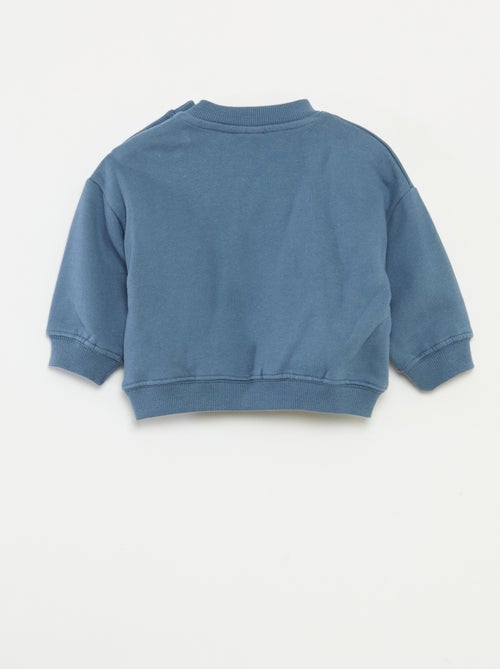 Sweat de Natal estampado 'Disney' 'Pluto' em algodão - Kiabi