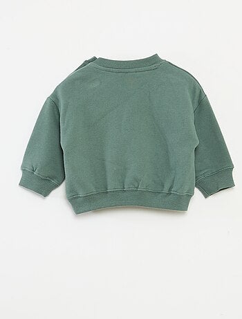 Sweat de Natal estampado 'Disney' 'Stitch' em algodão