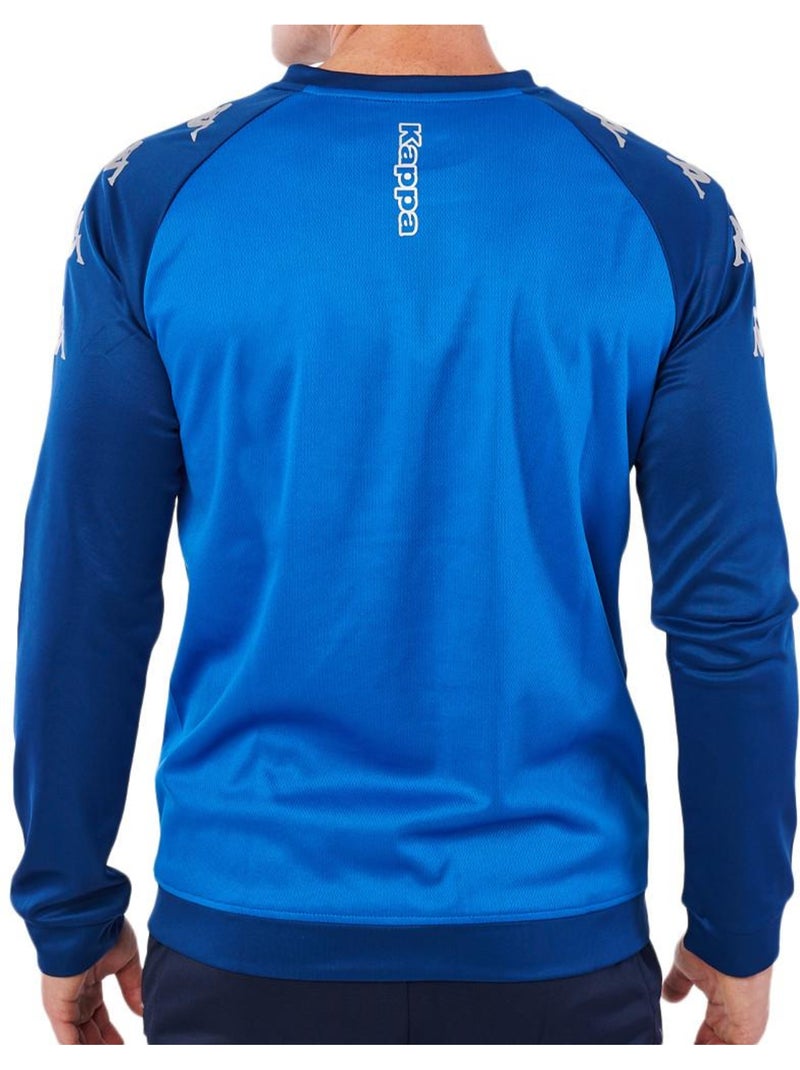 Sweat de treino azul kappa parme para homem Azul - Kiabi
