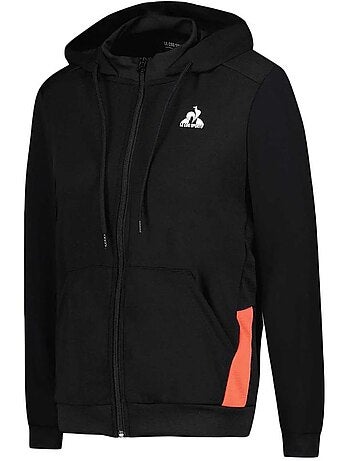 Sweat de Treino Le Coq Sportif Preto para Mulher