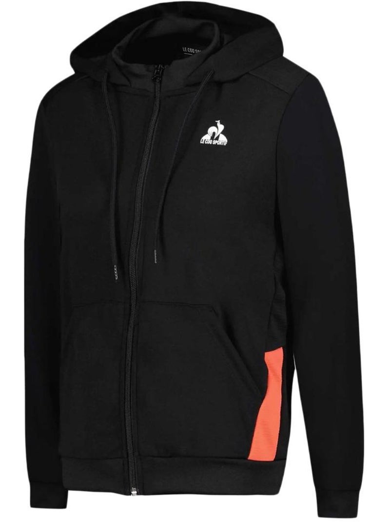 Sweat de Treino Le Coq Sportif Preto para Mulher Preto - Kiabi