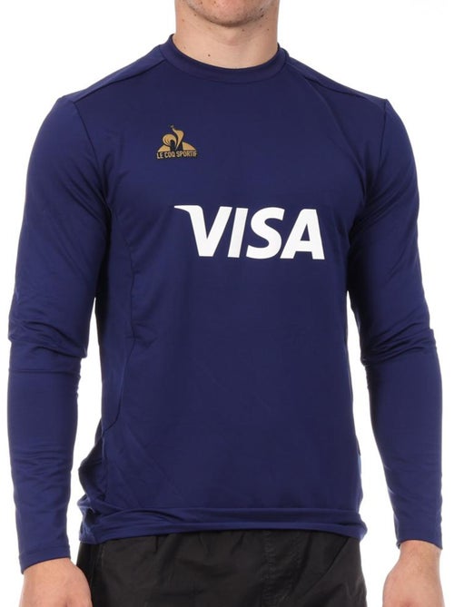 Sweat de treino masculino le coq sportif marine - Kiabi