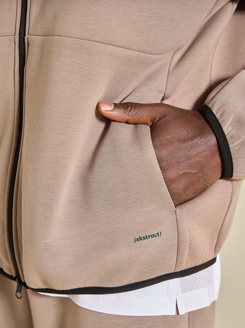 Sweat desportivo com fecho (ekstract) - Kiabi Sweat desportivo com fecho (ekstract) - Kiabi