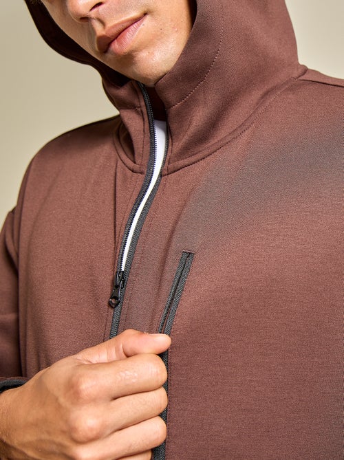 Sweat desportivo com fecho (ekstract) - Kiabi Sweat desportivo com fecho (ekstract) - Kiabi