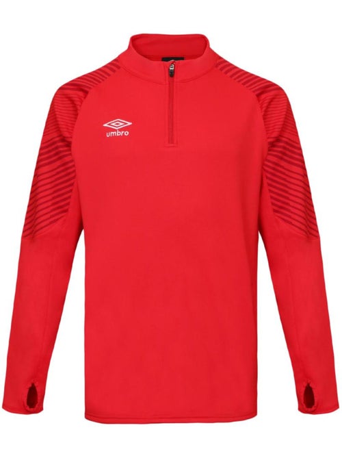 Sweat desportivo vermelho umbro leag 1/2 para homem - Kiabi Sweat desportivo vermelho umbro leag 1/2 para homem - Kiabi
