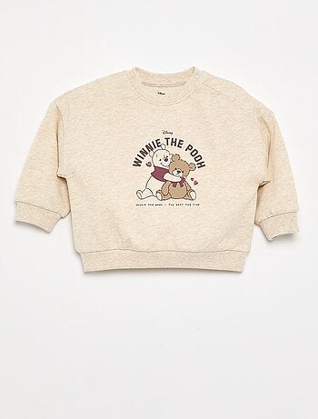 Camisola 'Disney' em moletão não cardado
