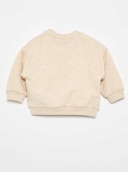 Sweat 'Disney' em moletão não cardado - Kiabi